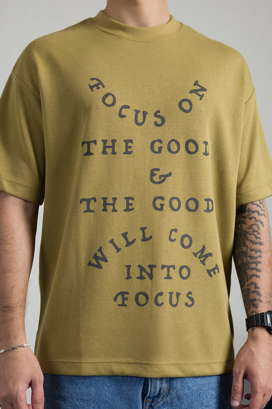 Oversized Graphic T-Shirt - D076