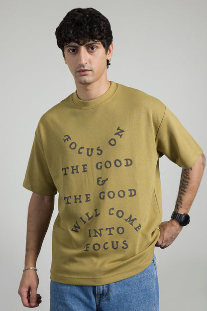 Oversized Graphic T-Shirt - D076