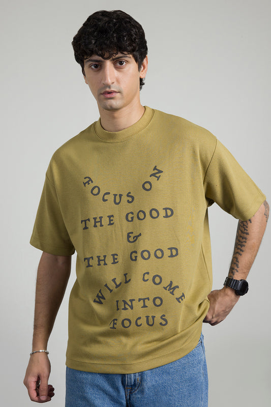 Oversized Graphic T-Shirt - D076