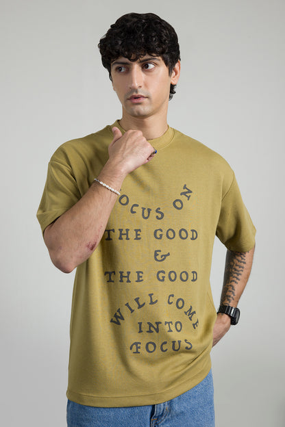 Oversized Graphic T-Shirt - D076