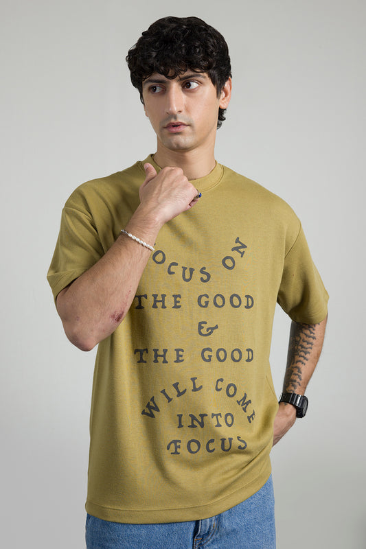 Oversized Graphic T-Shirt - D076