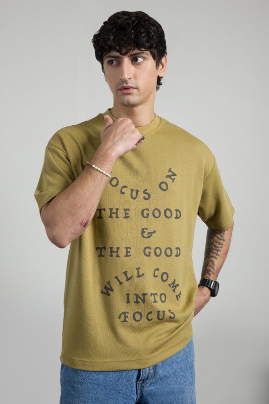 Oversized Graphic T-Shirt - D076