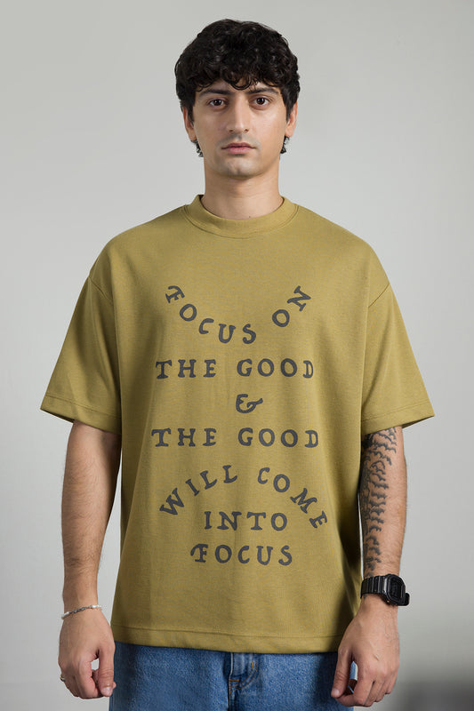 Oversized Graphic T-Shirt - D076