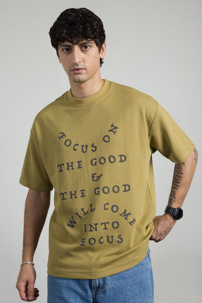 Oversized Graphic T-Shirt - D076