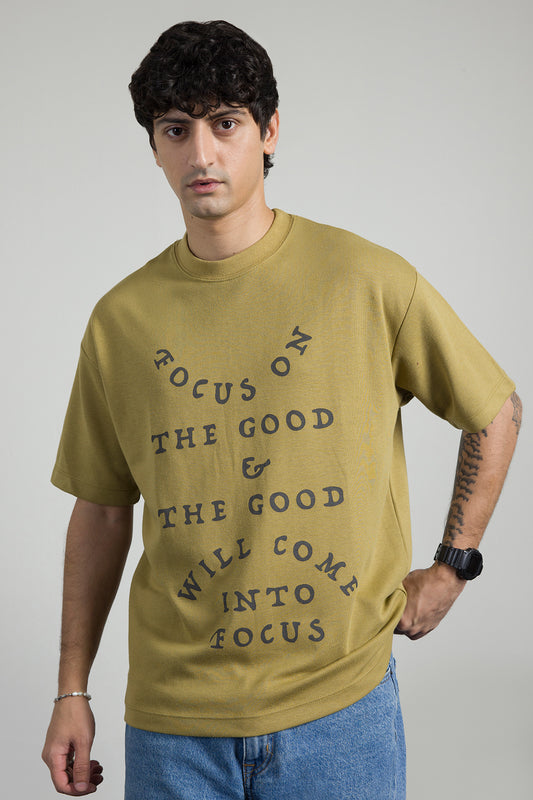 Oversized Graphic T-Shirt - D076