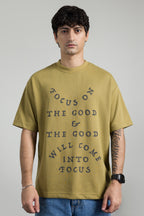 Oversized Graphic T-Shirt - D076