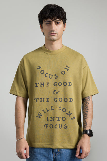 Oversized Graphic T-Shirt - D076