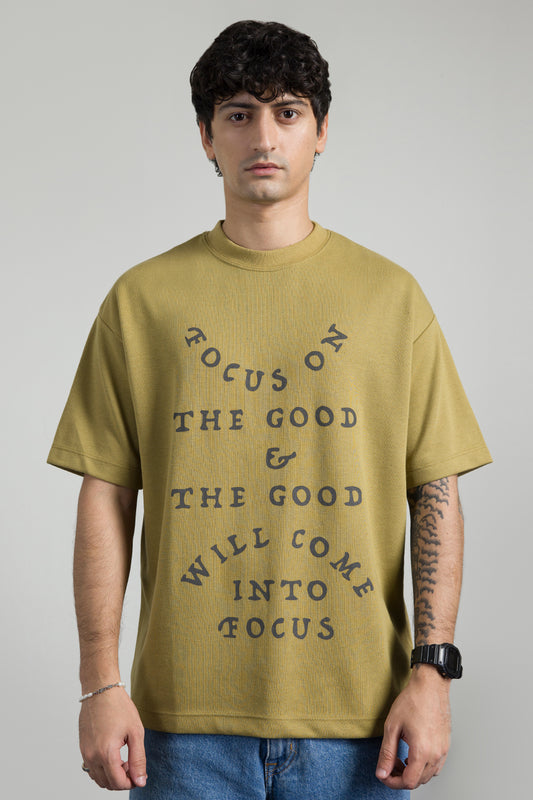 Oversized Graphic T-Shirt - D076