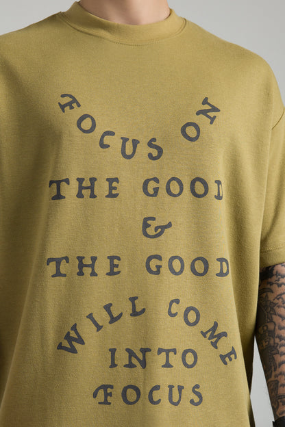 Oversized Graphic T-Shirt - D076