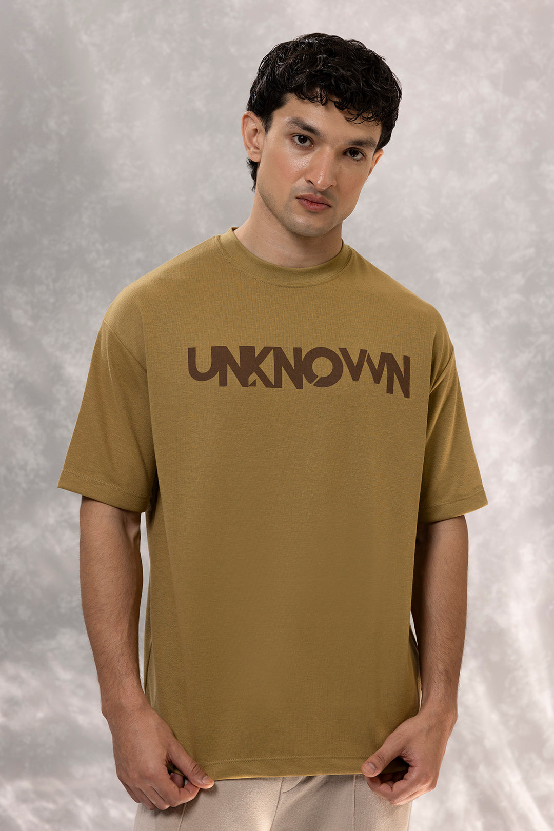 Oversized Graphic T-Shirt - D077