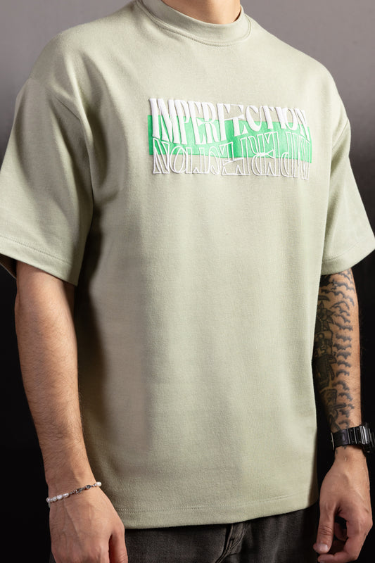 Oversized Graphic T-Shirt - D078