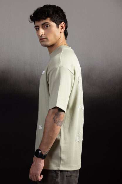 Oversized Graphic T-Shirt - D079