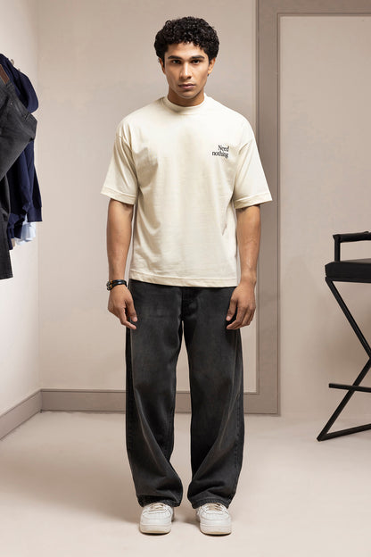 Oversized Graphic T-Shirt - D083