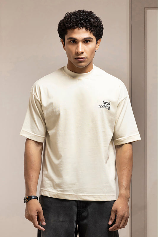 Oversized Graphic T-Shirt - D083