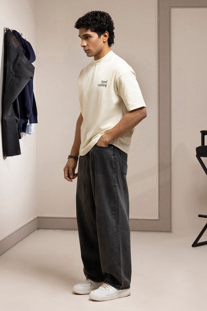 Oversized Graphic T-Shirt - D083