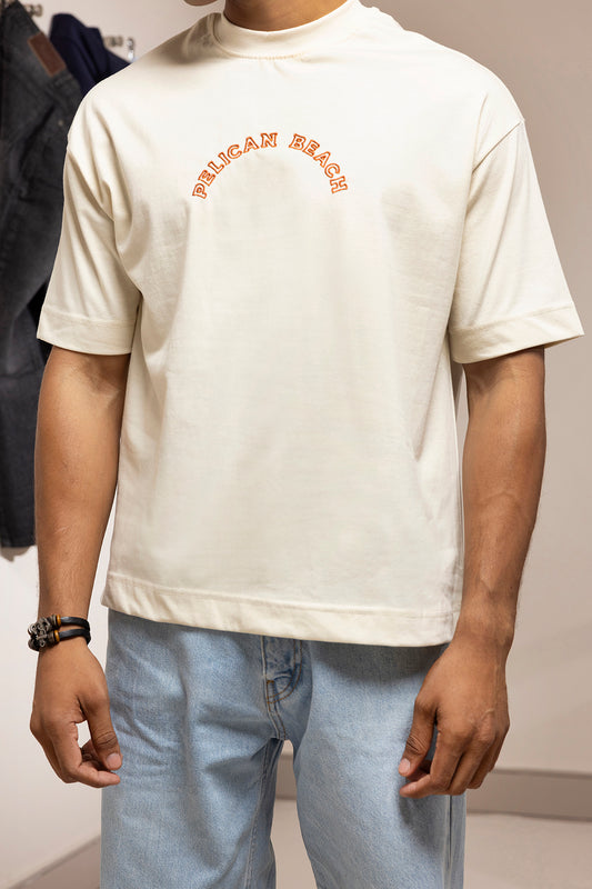 Oversized Graphic T-Shirt - D084