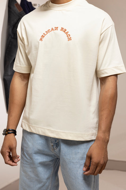 Oversized Graphic T-Shirt - D084