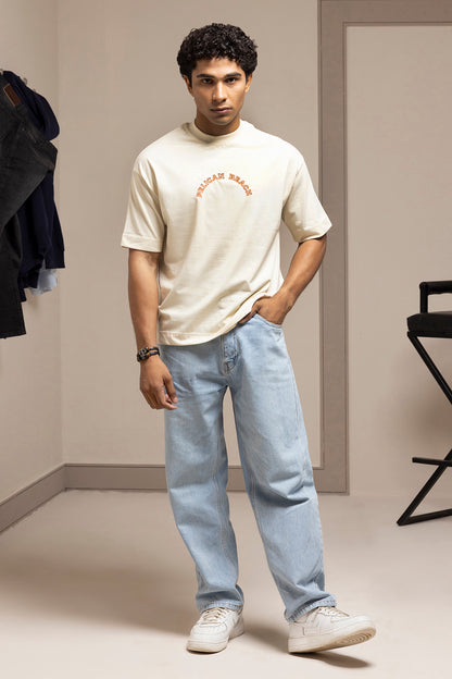 Oversized Graphic T-Shirt - D084