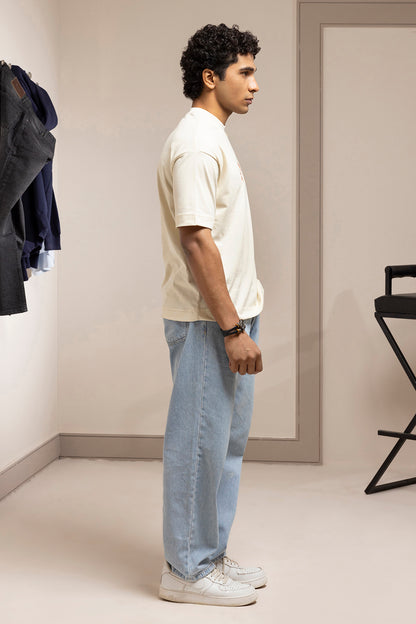 Oversized Graphic T-Shirt - D084