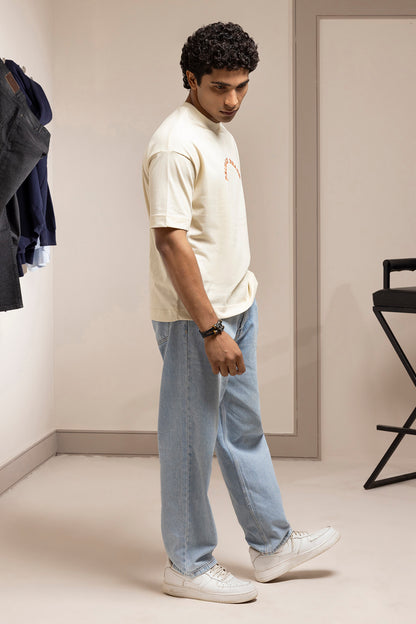 Oversized Graphic T-Shirt - D084