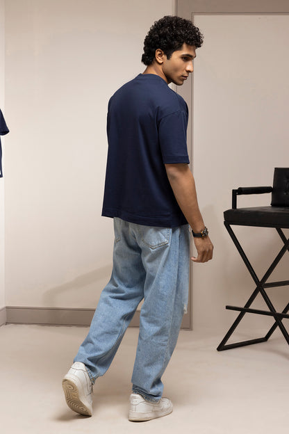 Oversized Graphic T-Shirt - D085