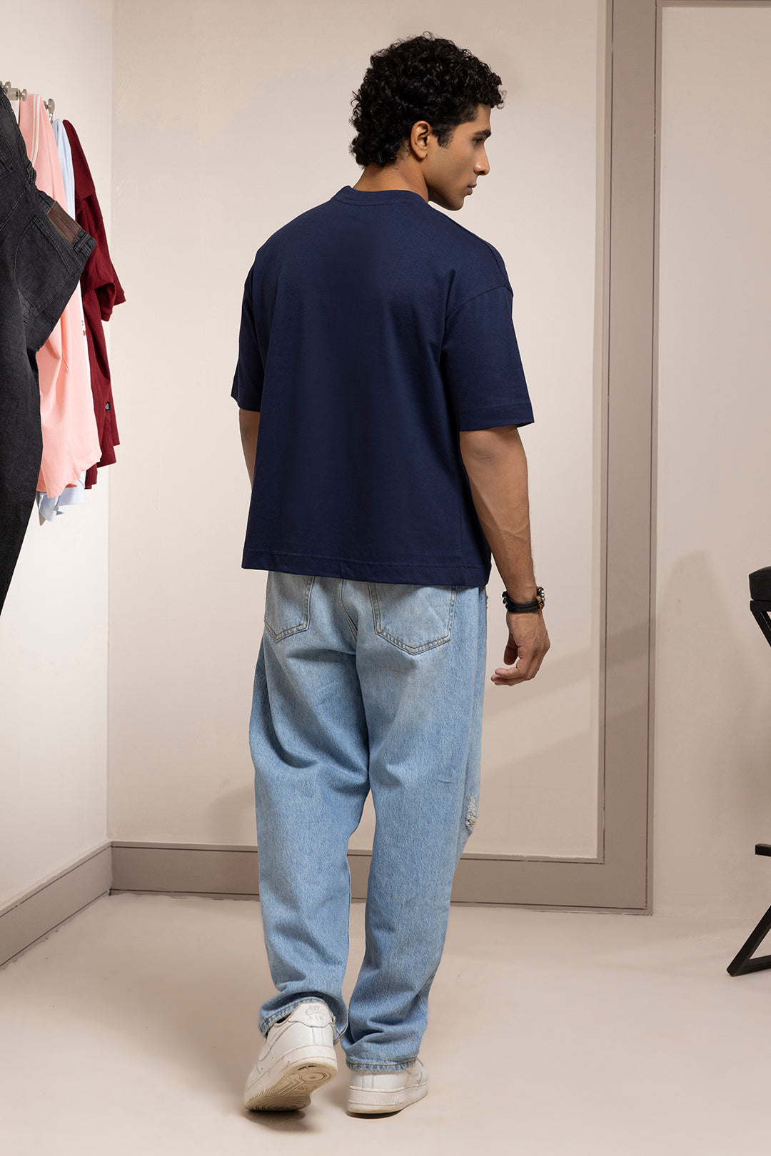 Oversized Graphic T-Shirt - D086