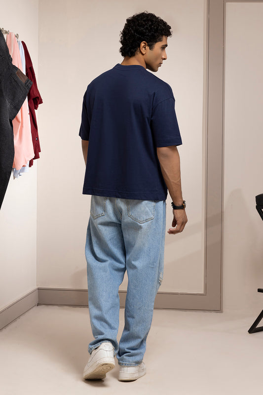 Oversized Graphic T-Shirt - D086