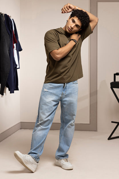 Oversized Graphic T-Shirt - D088