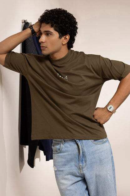 Oversized Graphic T-Shirt - D088