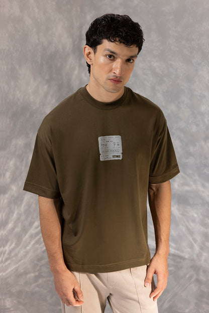 Oversized Graphic T-Shirt - D089