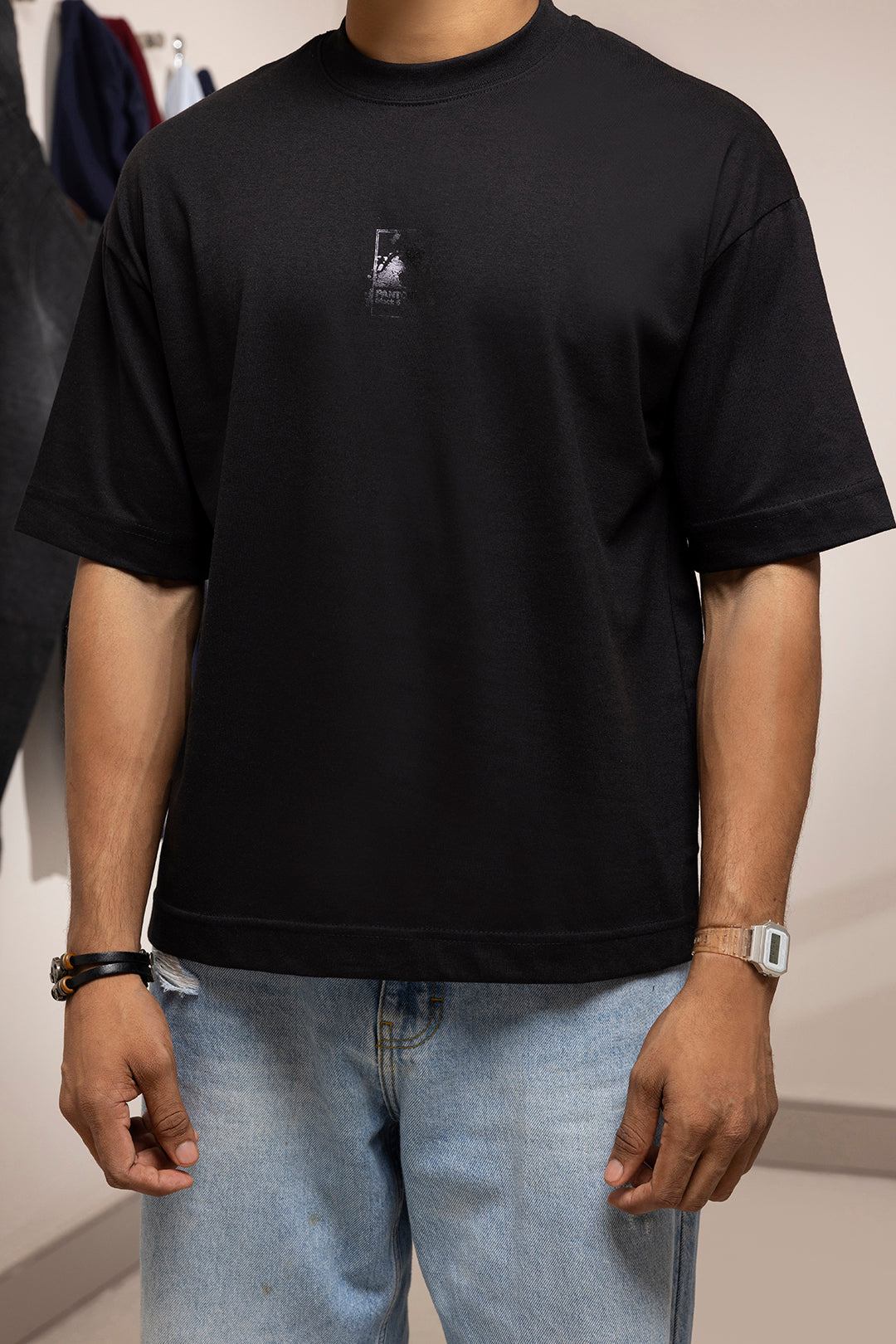 Oversized Graphic T-Shirt - D091