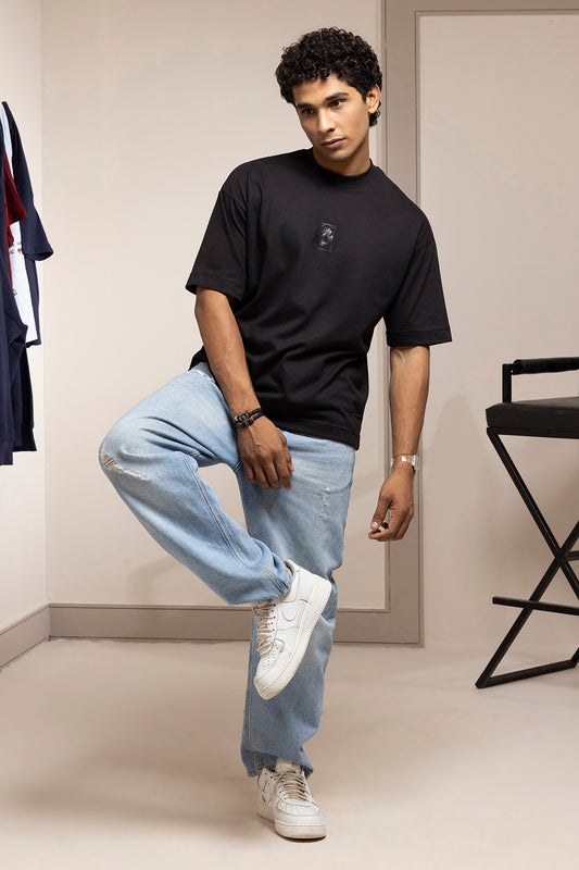 Oversized Graphic T-Shirt - D091