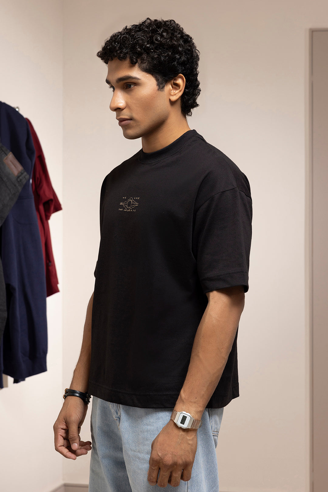 Oversized Graphic T-Shirt - D092