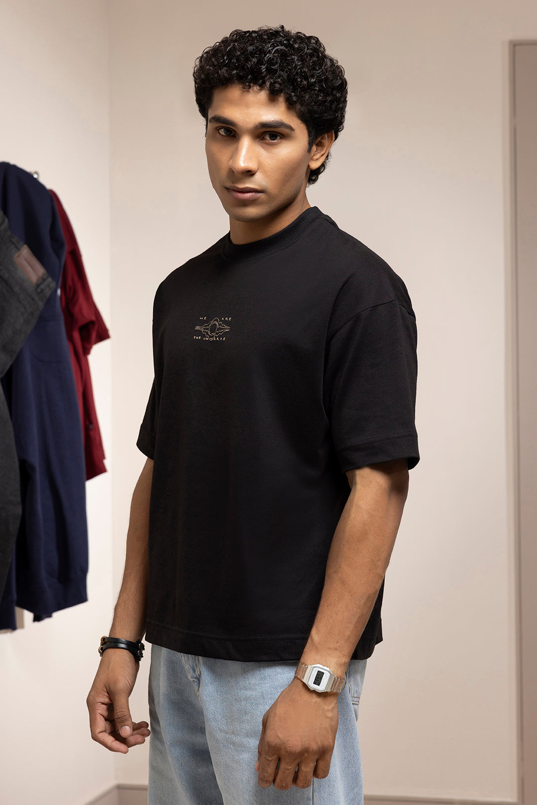 Oversized Graphic T-Shirt - D092