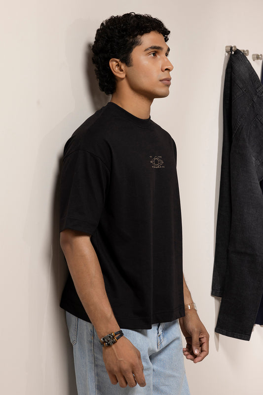 Oversized Graphic T-Shirt - D092