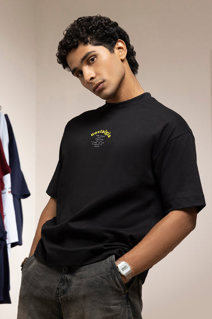 Oversized Graphic T-Shirt - D094