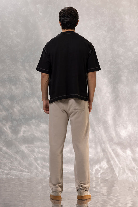 Basic Oversized Pocket T-Shirt - D095