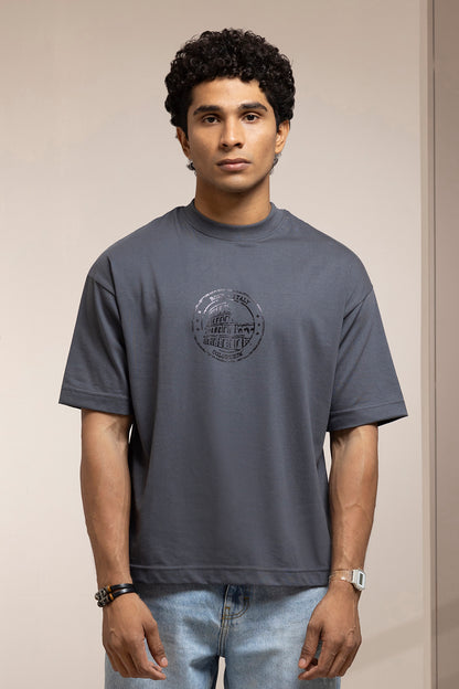 Oversized Graphic T-Shirt - D098