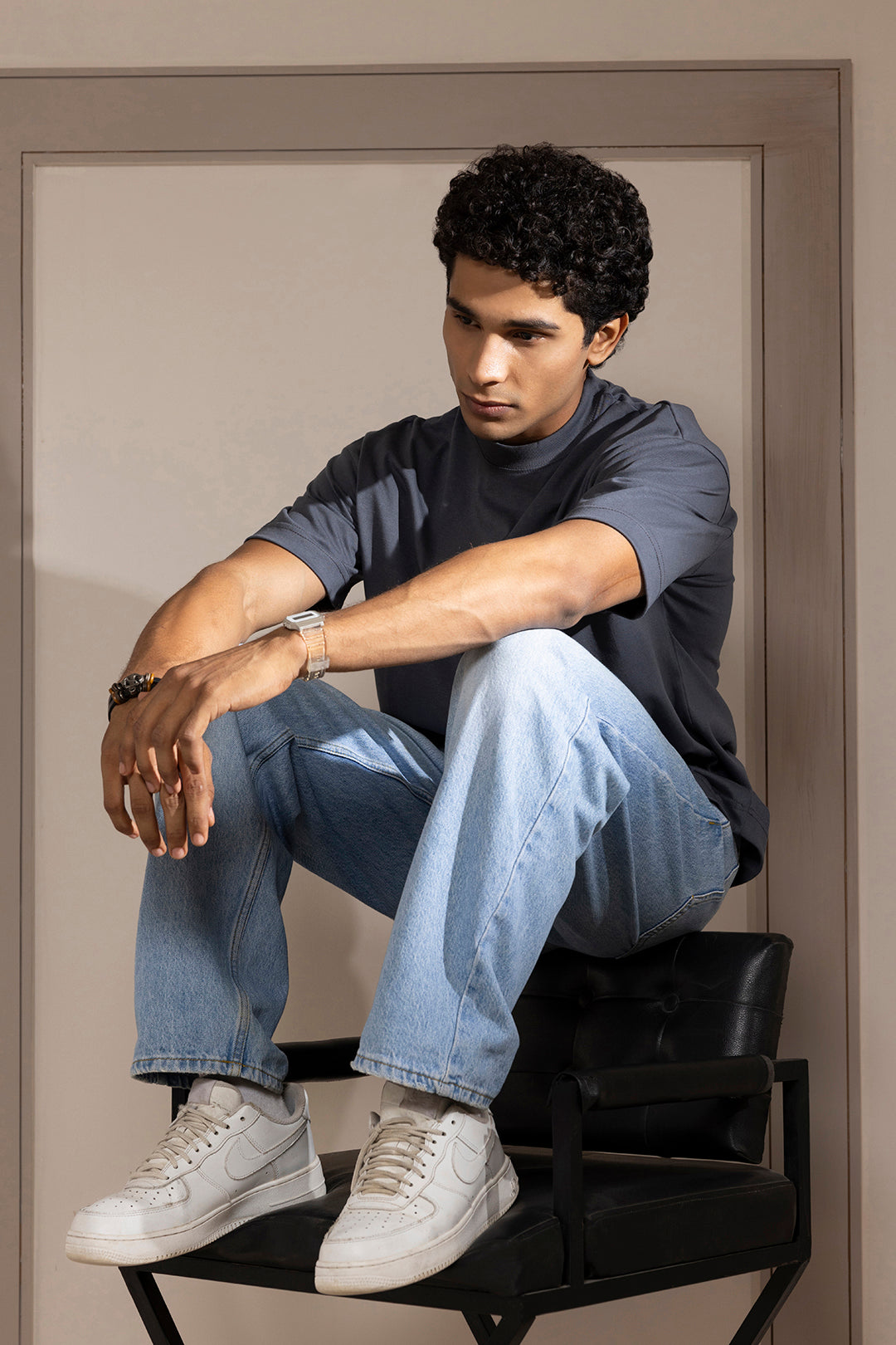 Oversized Graphic T-Shirt - D098