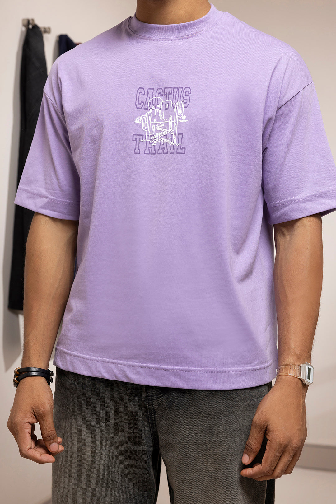 Oversized Graphic T-Shirt - D101