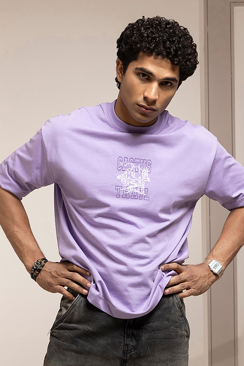 Oversized Graphic T-Shirt - D101