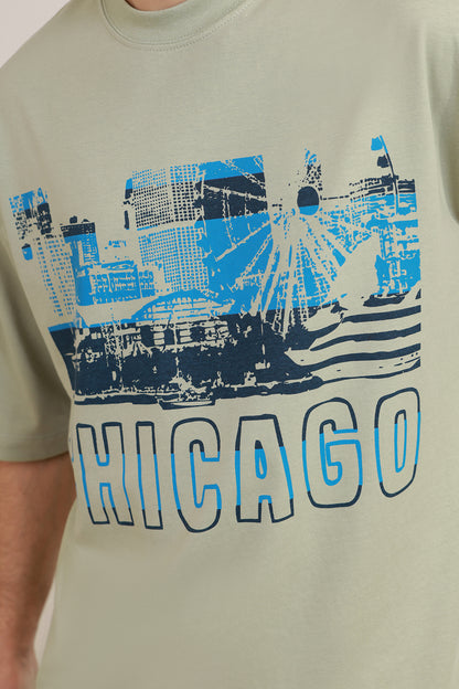 Oversized Graphic T-Shirt - D102