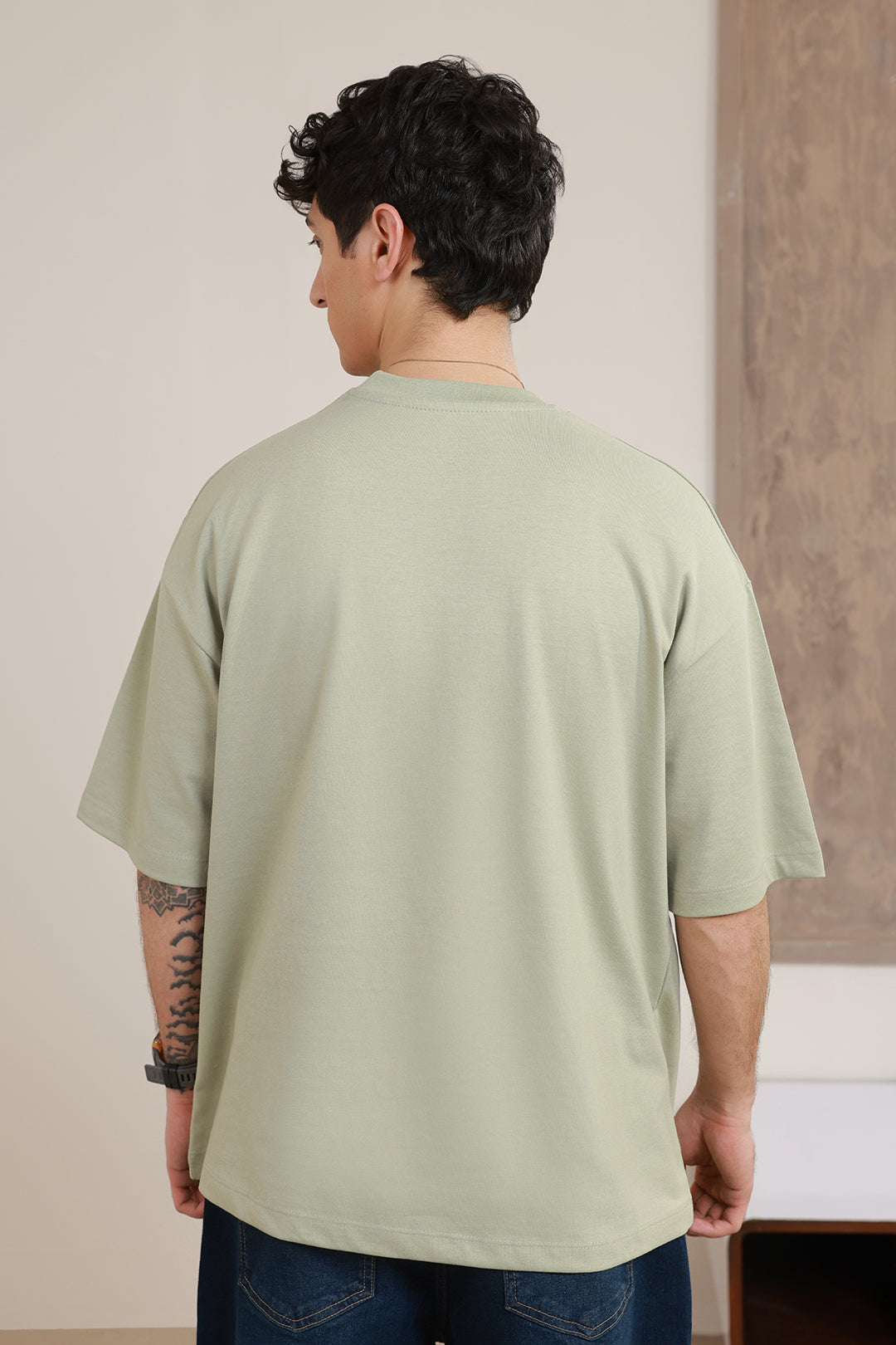 Oversized Graphic T-Shirt - D102