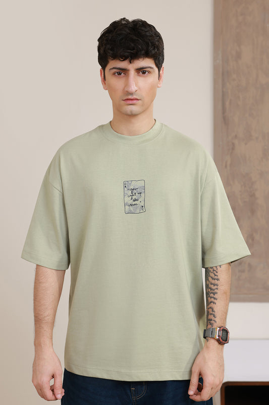 Oversized Graphic T-Shirt - D103