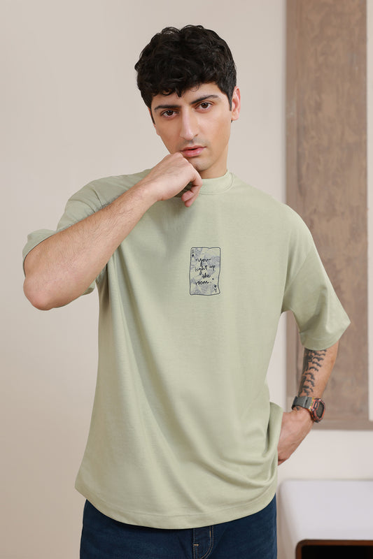 Oversized Graphic T-Shirt - D103