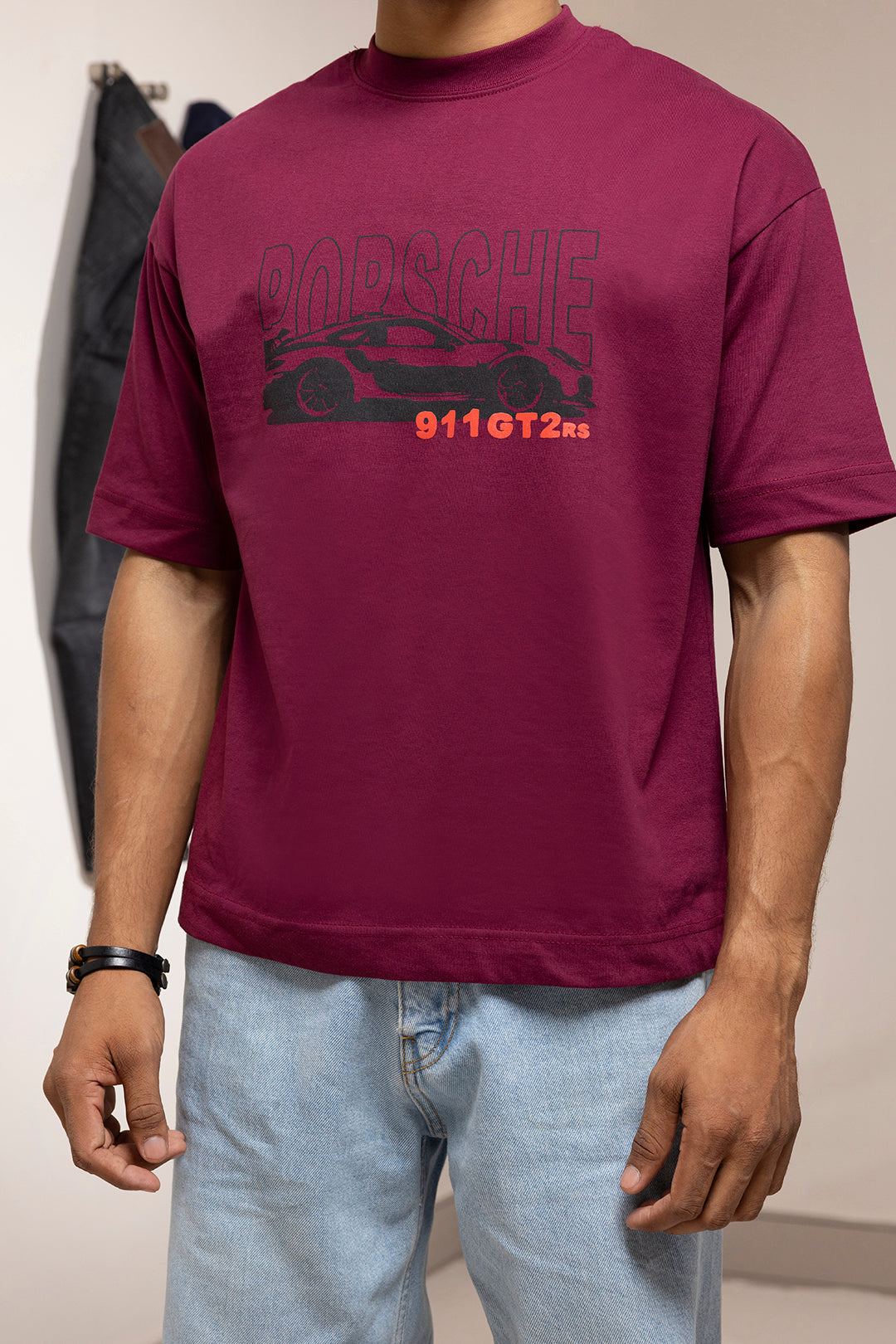 Oversized Graphic T-Shirt - D104