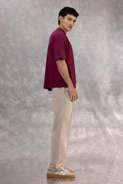 Basic Oversized Pocket T-Shirt - D105