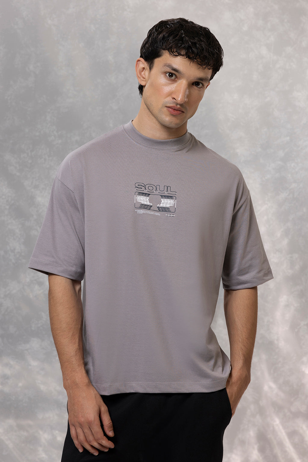 Oversized Graphic T-Shirt - D106