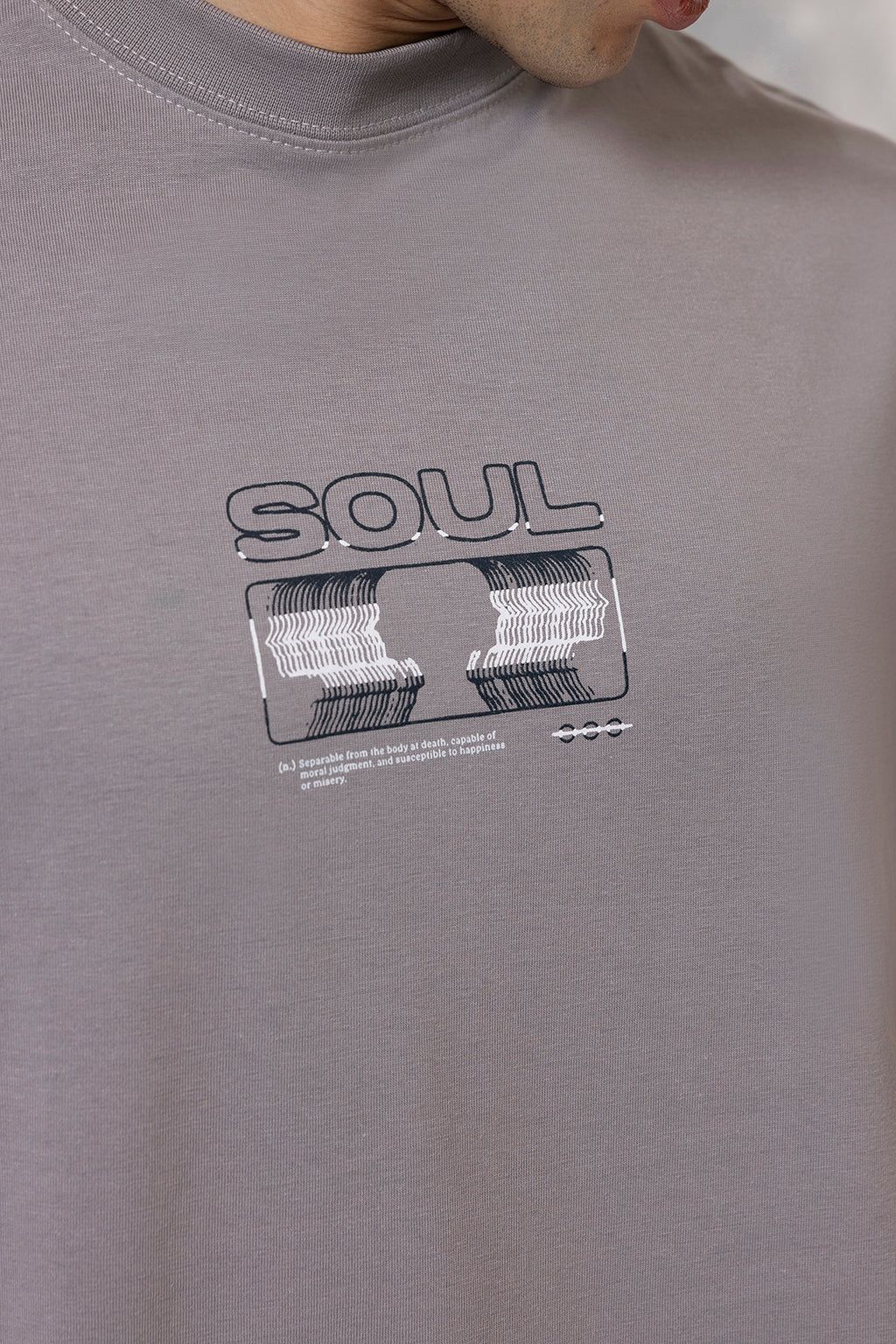 Oversized Graphic T-Shirt - D106