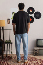 Oversized Graphic T-Shirt - D110